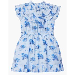 Janie and Jack x Disney Kids' Disney100 Cinderella Ruffle Cotton Dress N…